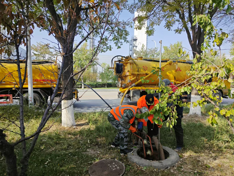 板仓厂区管道清洗